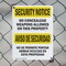 Signmission No Concealed Weapons Bilingual OSHA Security Notice Sign, Plastic, 7in W x 10in L, 2PK OS-2PACK-SN-P-710-L-11584 - alternate 6